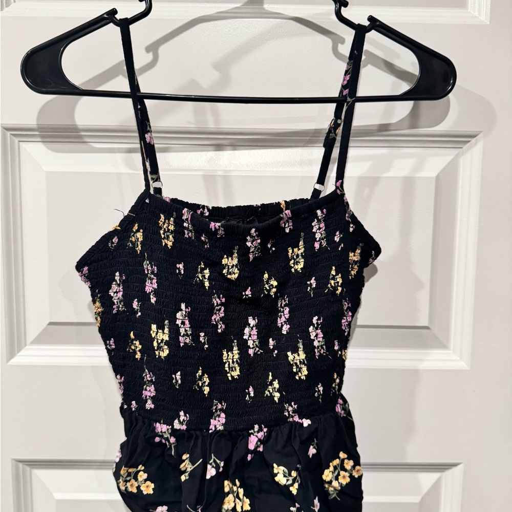 Floral Ribbed Cami